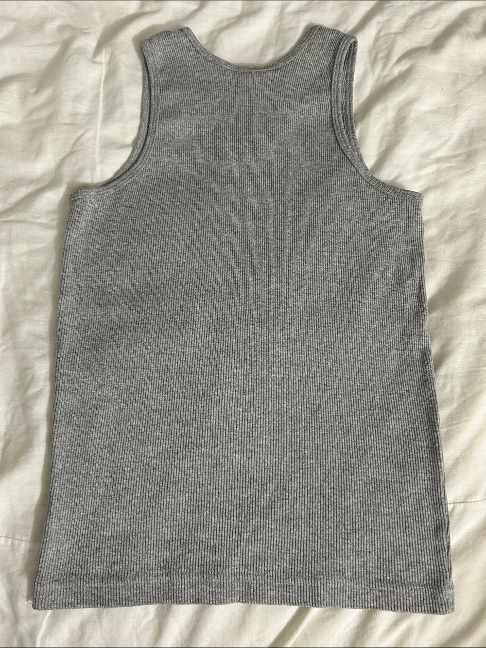 Polo Ralph Lauren Gray Ribbed Tank Top - Picture 2 of 4